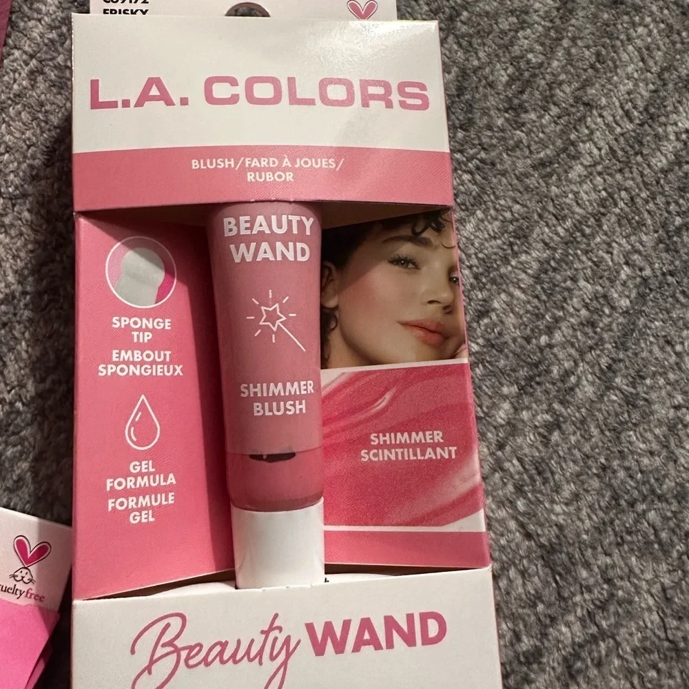 LA Colors Shimmer & Matte Liquid Gel Blushes Beauty Wand